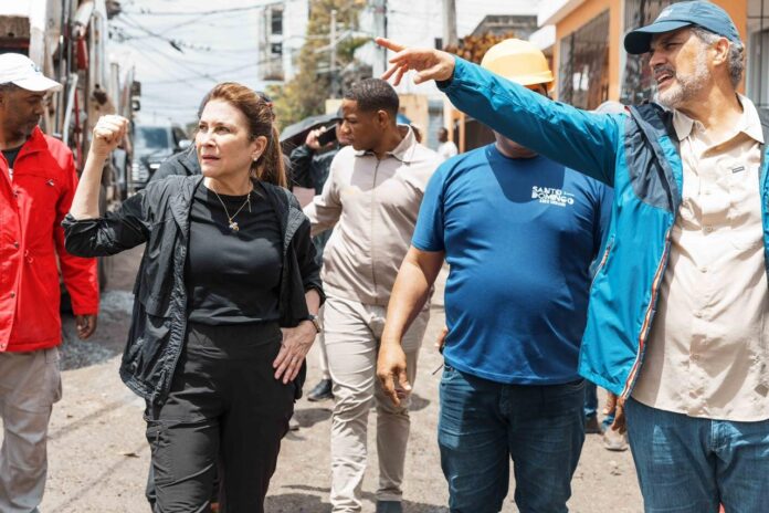 Alcaldesa Carolina Mejía supervisa trabajos preventivos para mitigar efectos de las lluvias
