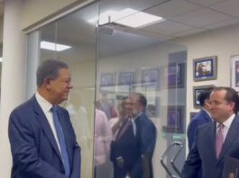 Leonel Fernández recibe comisión del Gobierno dominicano