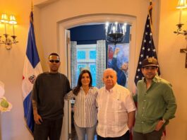 Embajadora de EE.UU. en RD recibe al doctor Fadul para abordar tratamiento del autismo