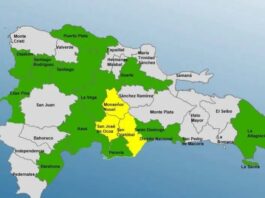COE mantiene 16 provincias en alerta por vaguada; nueve comunidades incomunicadas