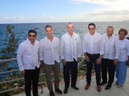 Abinader y ministro Collado inauguran segunda etapa del Malecón de Santo Domingo Este