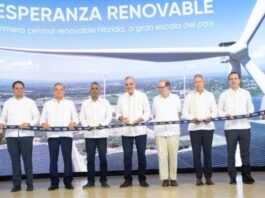 Presidente Abinader participa en inauguración de la central Esperanza Renovable de EGE Haina