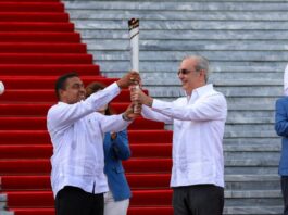 Presidente Abinader oficializa inicio de la ruta de la antorcha hacia los Juegos Santo Domingo 2026