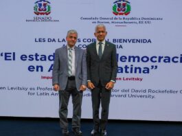 Politólogo estadounidense, Steven Levitsky, imparte en el Senado de la República la conferencia "Estado de la Democracia en América Latina”
