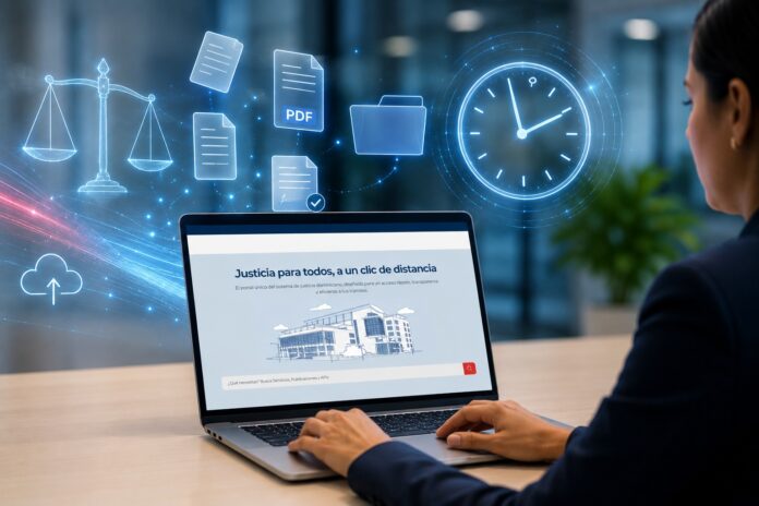 Transformación digital del Poder Judicial mitiga el impacto ambiental en la República Dominicana