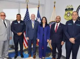 Ministra de Interior y Policía y Director General de la Policía coordinan acciones con Puerto Rico para enfrentar el crimen transnaciona Ministra de Interior y Policía y Director General de la Policía coordinan acciones con Puerto Rico para enfrentar el crimen transnaciona