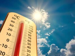 Martes de chubascos aislados, calor y polvo del Sahara en la RD