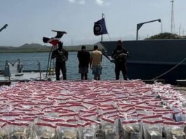 DNCD ocupa 1,743 paquetes de presunta droga en Baní y arresta a dos hombres durante operativo