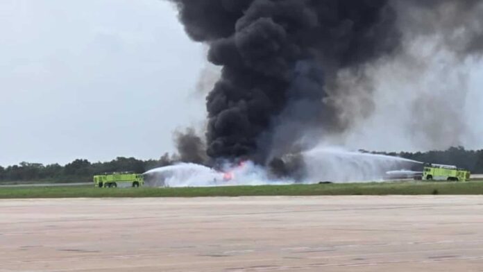 Dos pilotos mueren tras accidente de avión privado Aeropuerto de La Romana