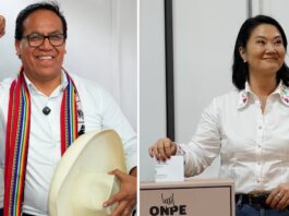 Roberto Sánchez continúa liderando conteo frente a Keiko Fujimori en la segunda vuelta