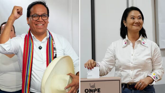 Roberto Sánchez continúa liderando conteo frente a Keiko Fujimori en la segunda vuelta
