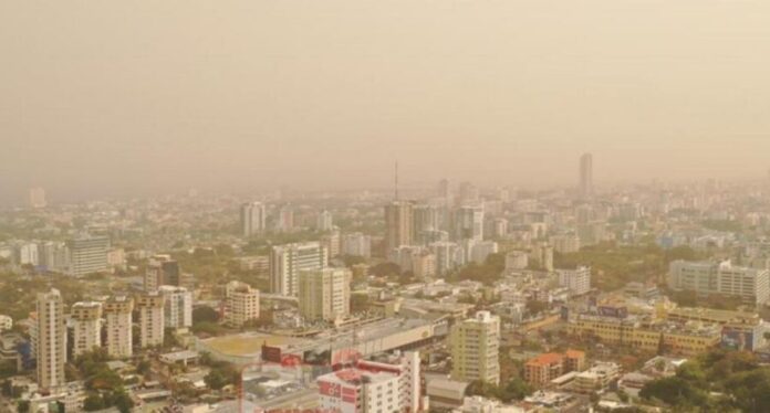 ¡Calor y luego lluvias! El polvo del Sahara cede el paso a los aguaceros el miércoles