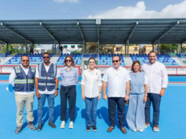 Carolina y Paliza supervisan trabajos finales del Paseo 30 de Mayo y anuncian su inauguración la próxima semana