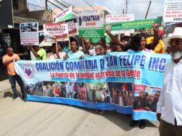 Coalición Comunitaria y sector transporte de Villa Mella advierten que mantendrán protestas si no atienden sus demandas