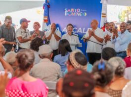Carolina Mejía encabeza masivo operativo médico social en Capotillo