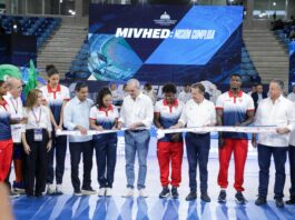 Presidente Abinader inaugura pabellones de voleibol y taekwondo en Centro Olímpico Presidente Abinader inaugura pabellones de voleibol y taekwondo en Centro Olímpico