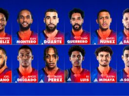 Dominicana define los 12 que enfrentarán a Estados Unidos en clasificatorio al Mundial FIBA