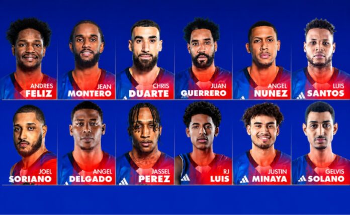 Dominicana define los 12 que enfrentarán a Estados Unidos en clasificatorio al Mundial FIBA
