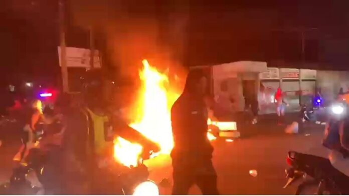 Herrera protagonizan disturbios en rechazo a muerte de joven a manos de policía