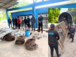 Policía desmantela centros de acopio vinculados a presunta compra de metales robados en Barahona