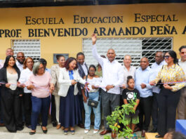 Peravia inaugura su primera Escuela de Educación Especial gestionada por el senador Julito Fulcar