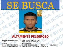 Caso Carolay Taveras: Policía persigue a «Darlyn Zaza» tras fatal incidente en Santiago