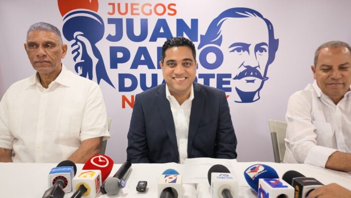Ministro Kelvin Cruz anuncia los Juegos Juan Pablo Duarte NY 2026