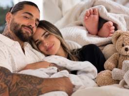 Maluma y Susana Gómez volvieron a convertirse en padres. El cantante colombiano confirmó el nacimiento de su segundo hijo con una tierna fotografía en blanco y negro que publicó en sus redes sociales, donde se lo puede ver junto a su pareja y al recién nacido.