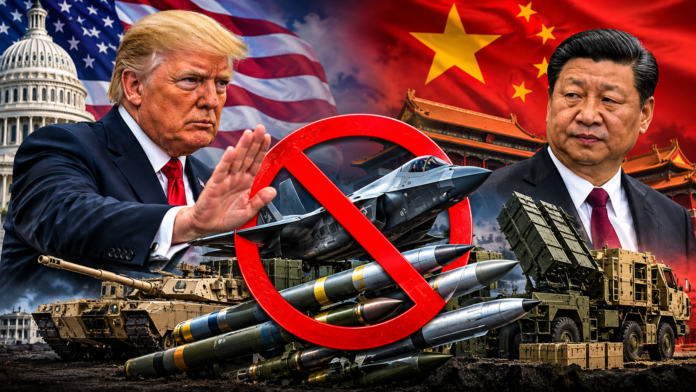 Gobierno de Trump niega que quiera vender armas a China