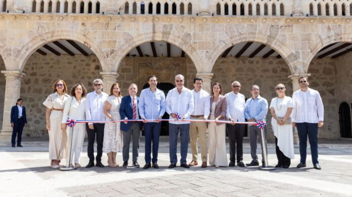 Abinader inaugura la reconstrucción del Museo Alcázar de Colón y fortalece la preservación del patrimonio histórico de la Ciudad Colonial