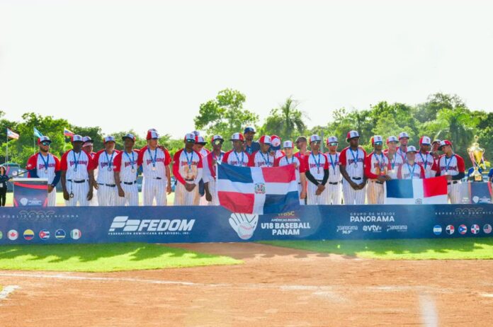 República Dominicana conquista la primera clasificación en la historia a Copa del Mundo de Béisbol U18