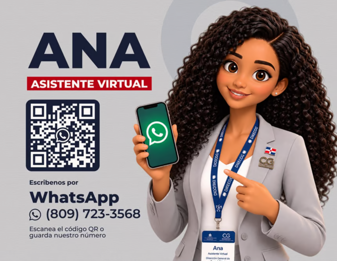 Conoce a ANA: La nueva asistente virtual de la DIGECOG disponible en WhatsApp para consultas sobre normativas y servicios