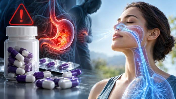 Los riesgos ocultos del omeprazol y por qué la respiración nasal es vital para la salud