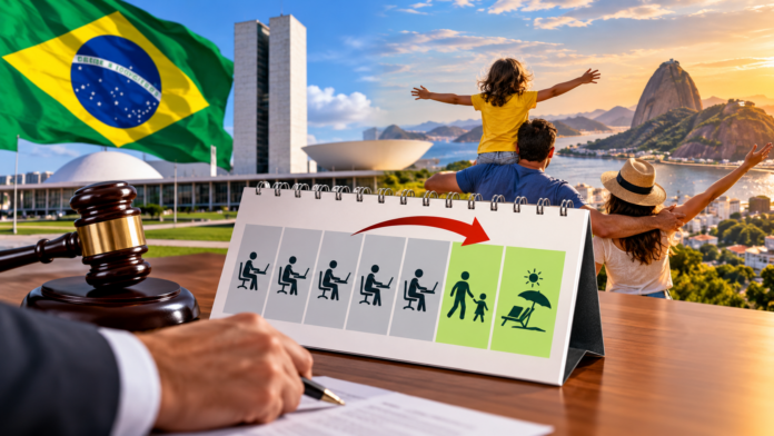 Brasil aprueba reducir la semana laboral de seis a cinco días