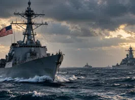 China protesta: buque de guerra de EE. UU. en mar de China Meridional