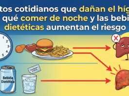 Hábitos cotidianos que dañan el hígado: por qué comer de noche y las bebidas dietéticas aumentan el riesgo