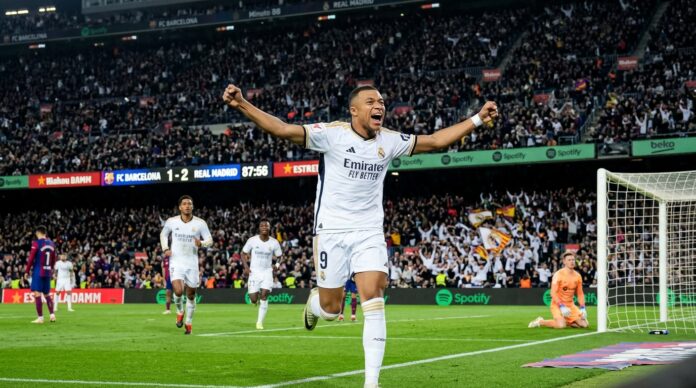 Kylian Mbappé sentencia el Clásico y da la victoria al Real Madrid en Barcelona