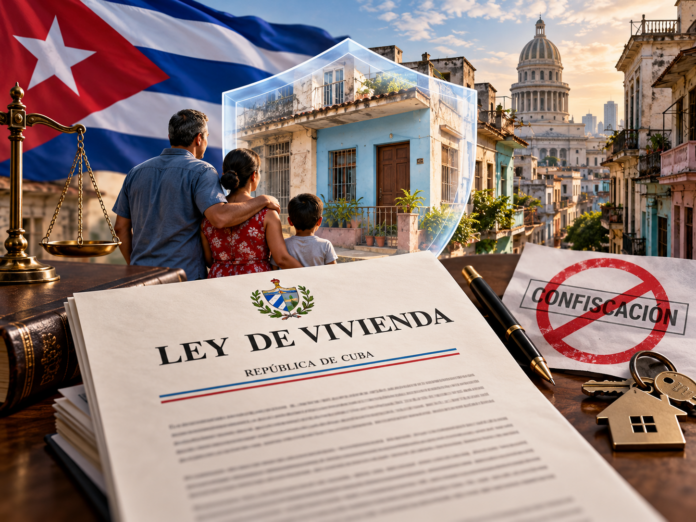 Cuba publica Ley de Vivienda que pone fin a confiscaciones