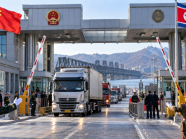 China y Corea del Norte abren su principal paso fronterizo terrestre China y Corea del Norte abren su principal paso fronterizo terrestre