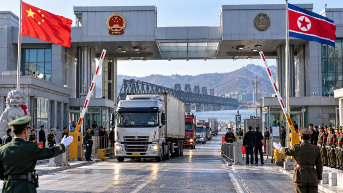China y Corea del Norte abren su principal paso fronterizo terrestre