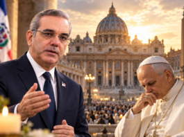 Presidente Abinader pide al pueblo dominicano orar por la salud del papa León XIV desde el Vaticano Presidente Abinader pide al pueblo dominicano orar por la salud del papa León XIV desde el Vaticano