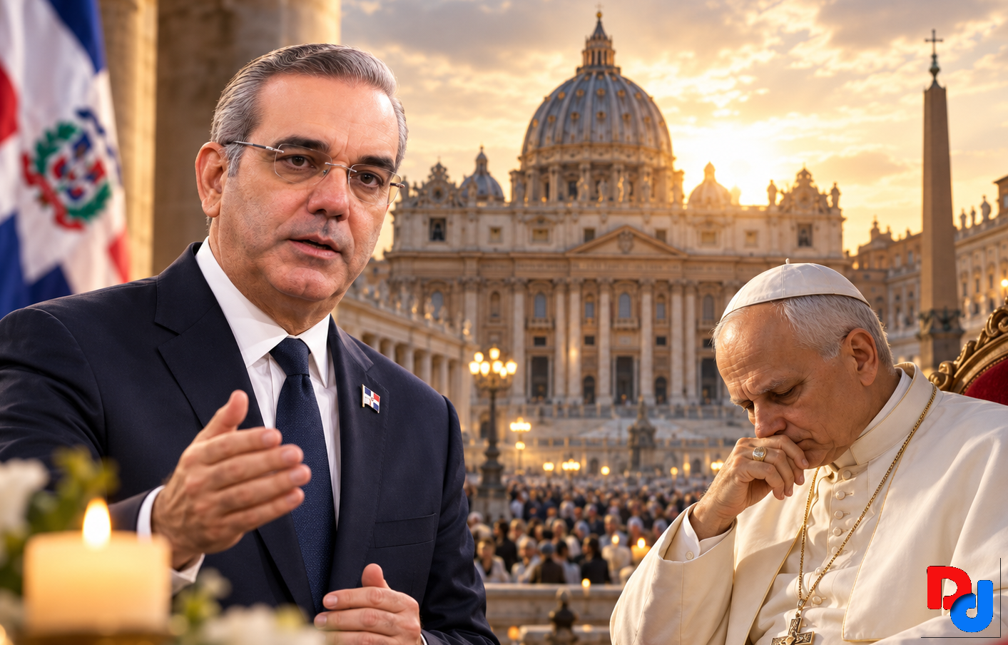 Presidente Abinader pide al pueblo dominicano orar por la salud del papa León XIV desde el Vaticano Presidente Abinader pide al pueblo dominicano orar por la salud del papa León XIV desde el Vaticano