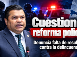 Diputado cuestiona reforma policial y denuncia falta de resultados contra la delincuencia