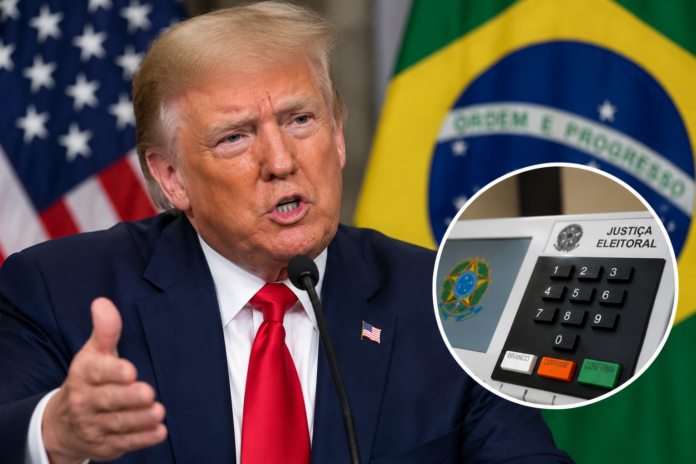 Trump dice que las elecciones de Brasil fueron una