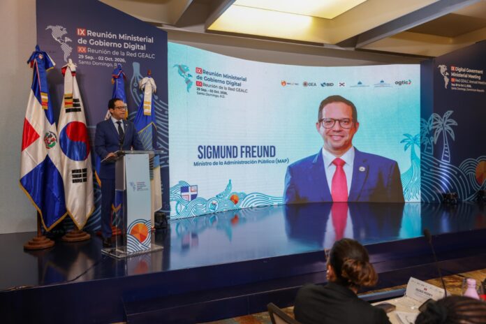 El ministro de Administración Pública, Sigmund Freund, propuso la creación de un Fondo Regional de Tecnología Soberana para América Latina y el Caribe como mecanismo de cooperación entre los países de la región para desarrollar, implementar y sostener soluciones tecnológicas de interés público.
