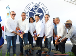 Wellington Arnaud inicia construcción del alcantarillado sanitario de El Córbano, provincia San Juan