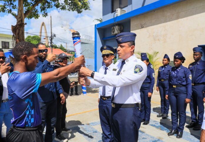 La Altagracia se integra al relevo nacional rumbo a los IV Juegos Mundiales de Policía