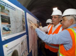 Abinader supervisa túnel pluvial de la avenida Luperón que se construye con fondos de Aerodom Abinader supervisa túnel pluvial de la avenida Luperón que se construye con fondos de Aerodom