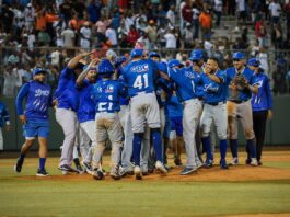 Ozuna dispara jonrón con bases llenas y Gigantes remontan ante Escogido