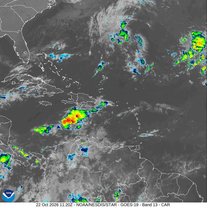 Indomet advierte sobre aguaceros moderados a fuertes con riesgo de inundaciones y crecidas de ríos, arroyos y cañadas